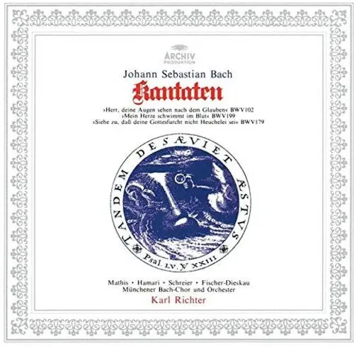 Bach / Richter, Karl: Bach: Cantatas Bwv 102/199/179 - Compact Discs 1
