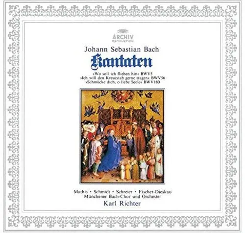 Bach / Richter, Karl: Bach: Cantatas Bwv 5/56/180 - Compact Discs 1