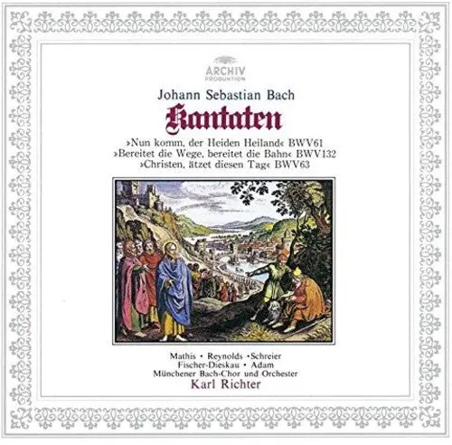 Bach / Richter, Karl: Bach: Cantatas Bwv 61/132/63 - Compact Discs 1