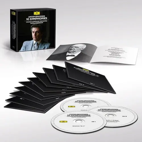 Barenboim / Chicago Symphony Orchestra: Bruckner: 10 Symphonies - Compact Discs 1