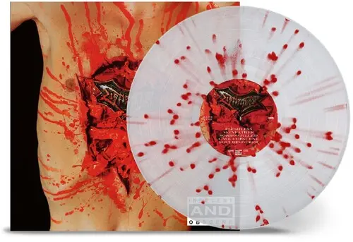 Dismember: Indecent & Obscene - Clear W/ Red Splatter - Vinyl Lp 1