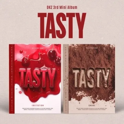 Dkz: Tasty - Random Cover - Incl. 64Pg Photobook, 3 Photocards, Sticker, Bookmark, Message Card + Folded Poster - Compact Discs 1