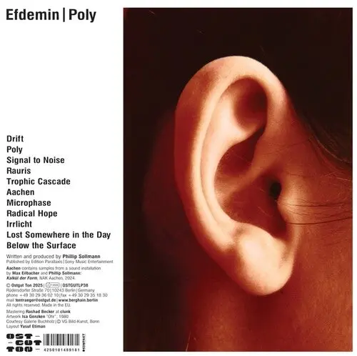 Efdemin: Poly - Vinyl Lp 1