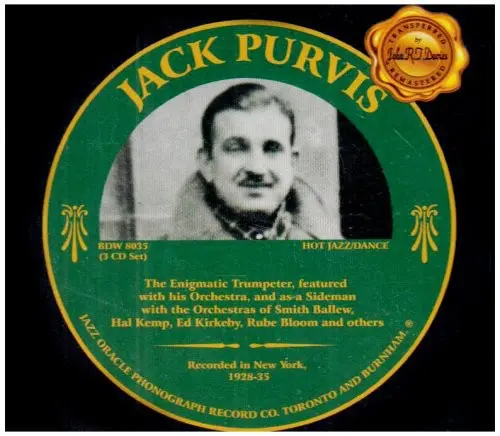 Jack Purvis: 1928-1935 - Compact Discs 1