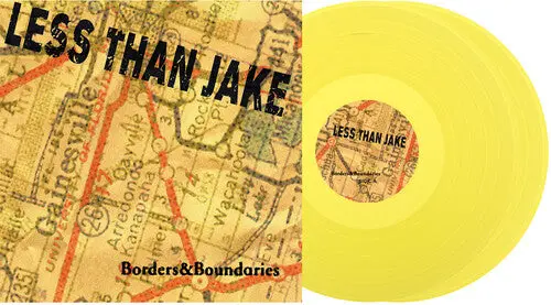 Less Than Jake: Borders & Boundaries 25Th Anniversary - Yellow - Vinyl Lp 1
