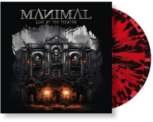 Manimal: Live At The Theater - Red/Black - Vinyl Lp 1