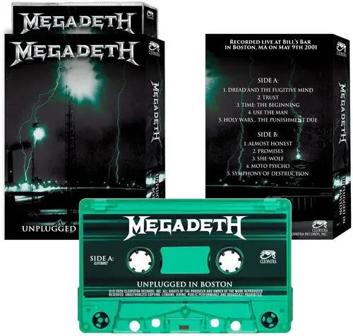 Megadeth: Unplugged In Boston - Cassettes 1