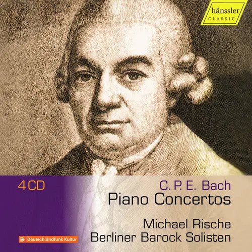 Michael Rische: C.P.E. Bach: Piano Concertos (4 Cd) - Michael Rische - Compact Discs 1