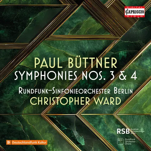 Rundfunk-Sinfonieorchester Berlin: Paul Buttner: Symphonies Nos. 3 & 4 - Compact Discs 1