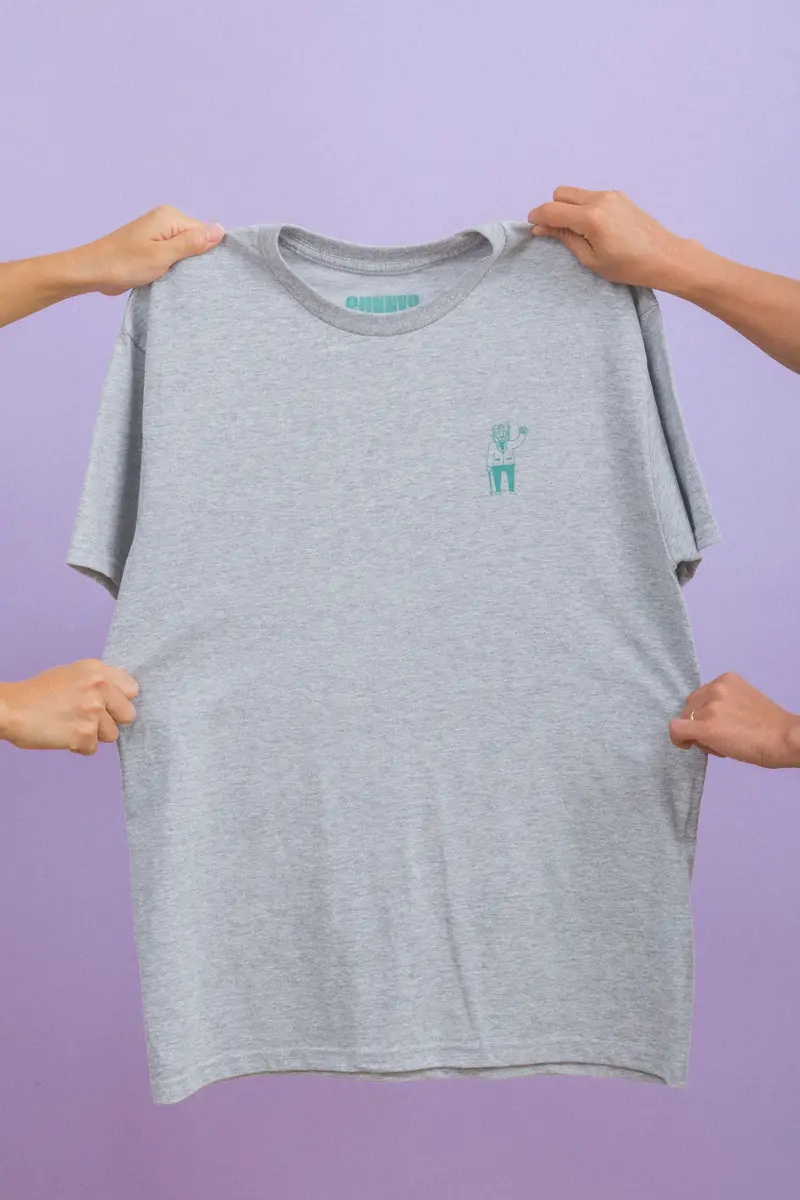 Sunnys T-Shirt (Green & Gray) 1