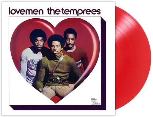 The Temprees: Lovemen (All-Analog) (Valentine Red Pet Plastic Vinyl) - Vinyl Lp 1