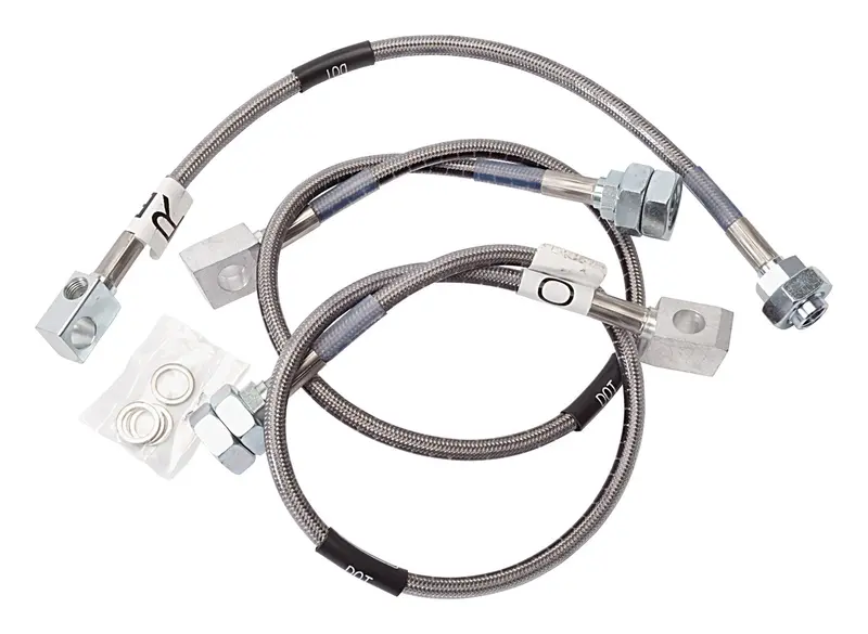Russell 672300 Street-Legal Stainless Steel Brake Line Kit – 3-Line Set 1