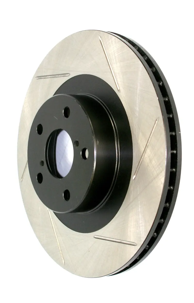 Stoptech Sport 126.39036Sr Rear Right Slotted Brake Rotor - Premium Cast Iron, Direct Replacement 1